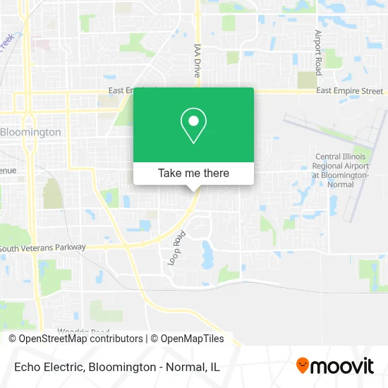 Echo Electric map