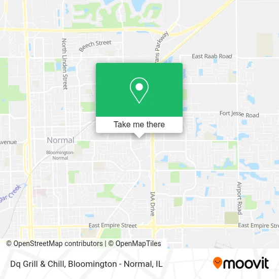 Dq Grill & Chill map