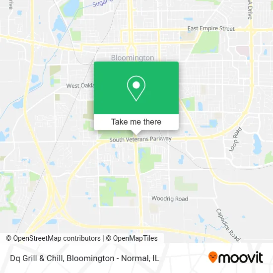 Dq Grill & Chill map