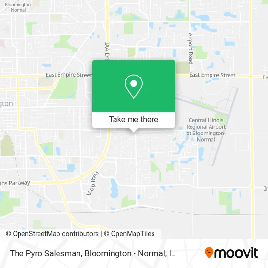 The Pyro Salesman map