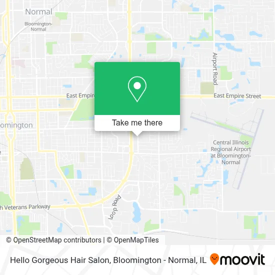 Hello Gorgeous Hair Salon map