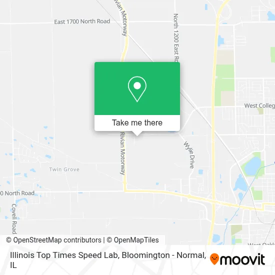 Illinois Top Times Speed Lab map