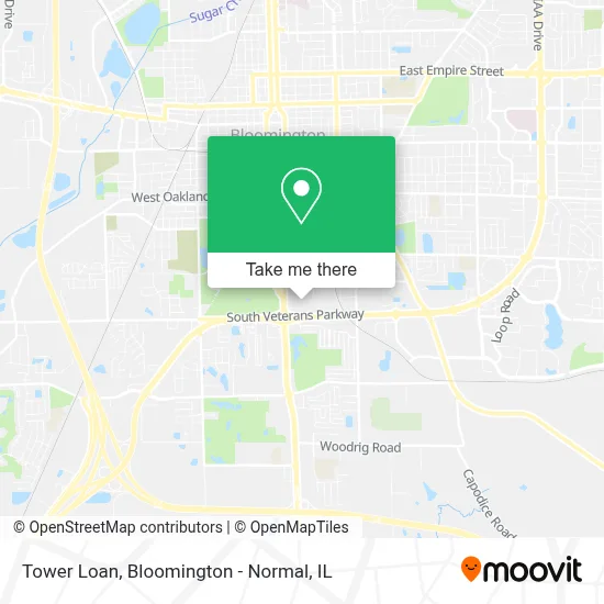 Tower Loan map