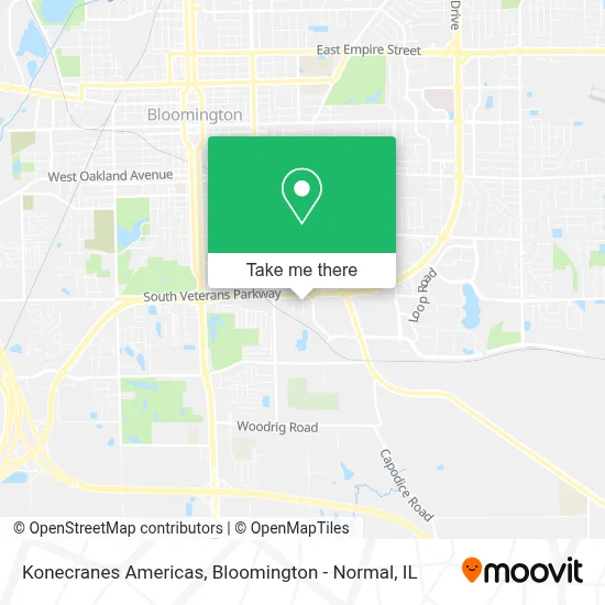 Konecranes Americas map