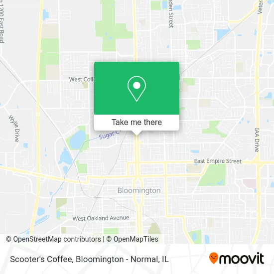 Scooter's Coffee map