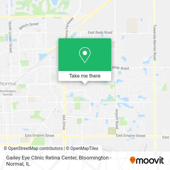 Gailey Eye Clinic Retina Center map