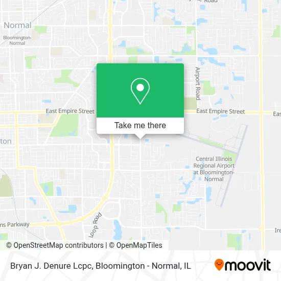 Bryan J. Denure Lcpc map