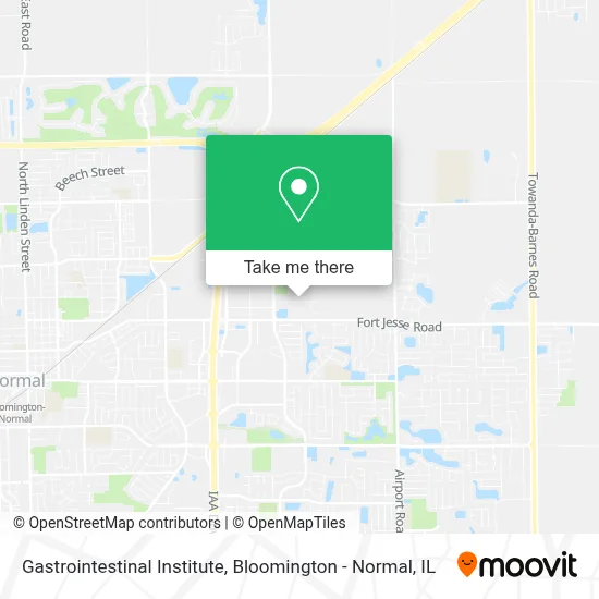 Gastrointestinal Institute map