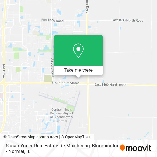 Susan Yoder Real Estate Re Max Rising map