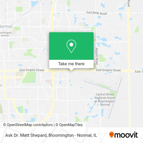 Ask Dr. Matt Shepard map
