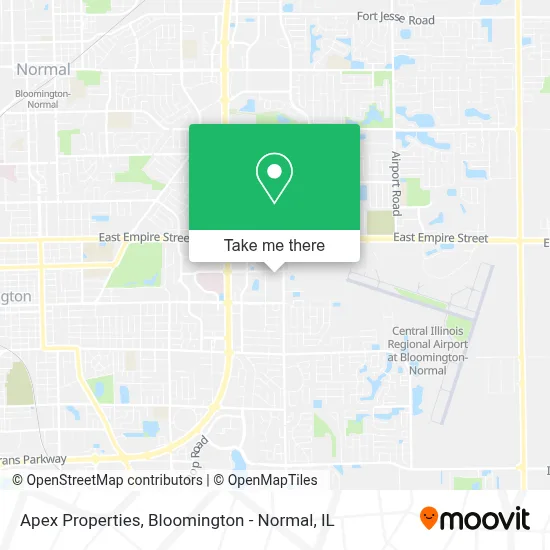 Apex Properties map