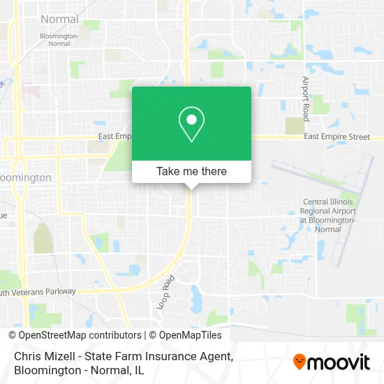 Chris Mizell - State Farm Insurance Agent map