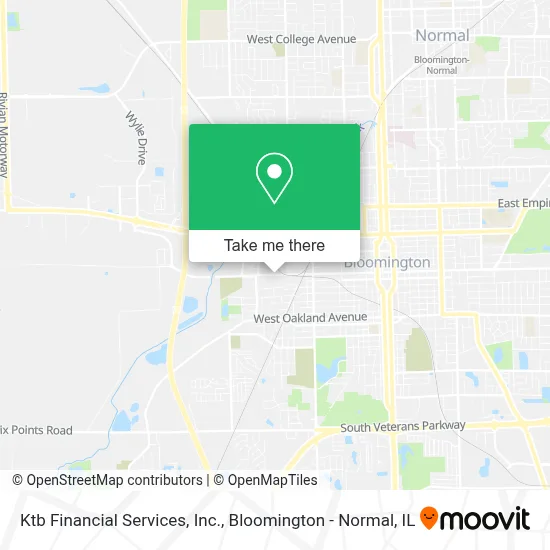 Ktb Financial Services, Inc. map