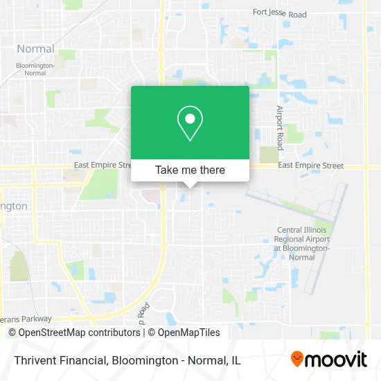 Thrivent Financial map
