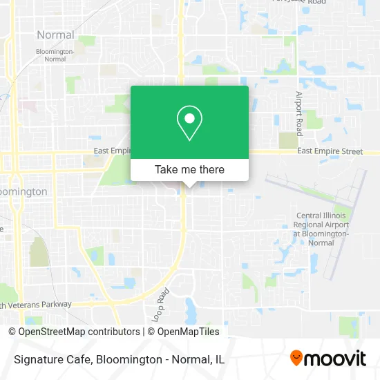 Signature Cafe map