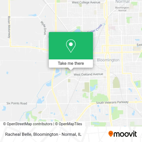 Racheal Belle map