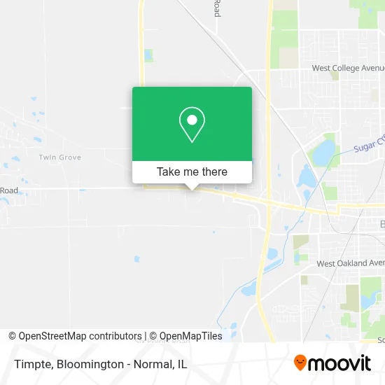 Timpte map