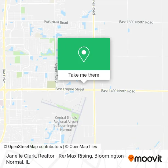 Janelle Clark, Realtor - Re / Max Rising map