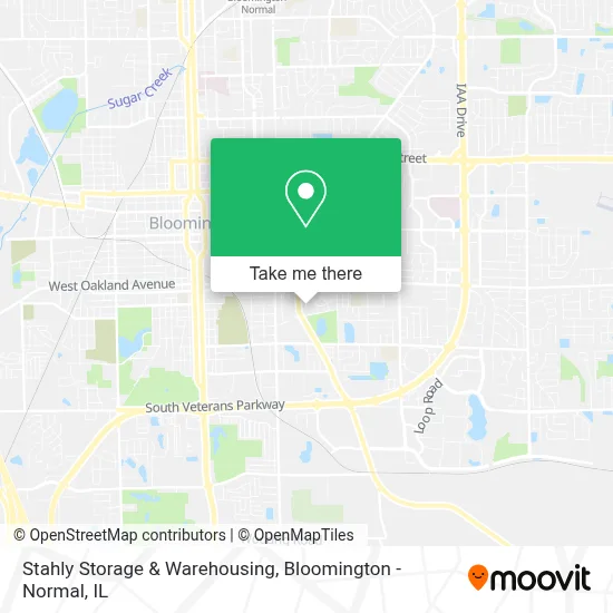 Stahly Storage & Warehousing map