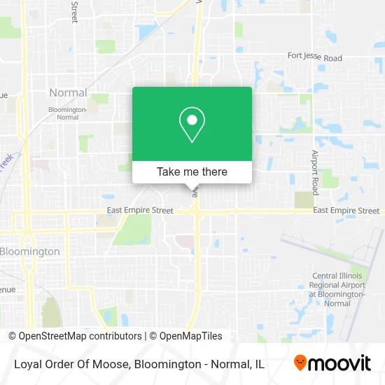 Loyal Order Of Moose map
