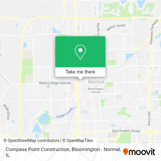 Compass Point Construction map