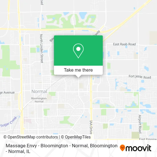 Massage Envy - Bloomington - Normal map