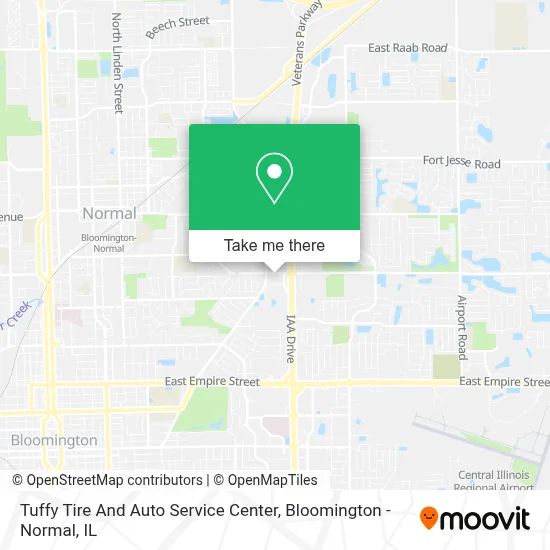 Tuffy Tire And Auto Service Center map