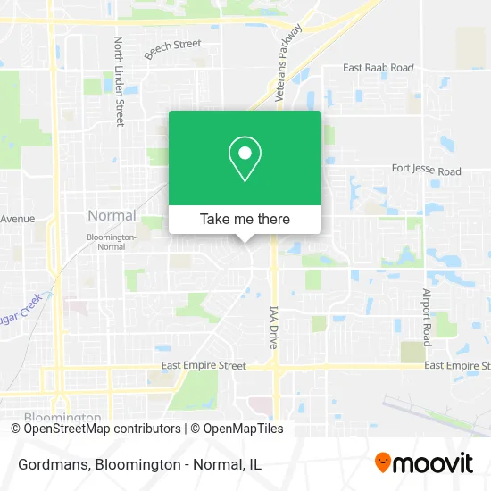 Gordmans map