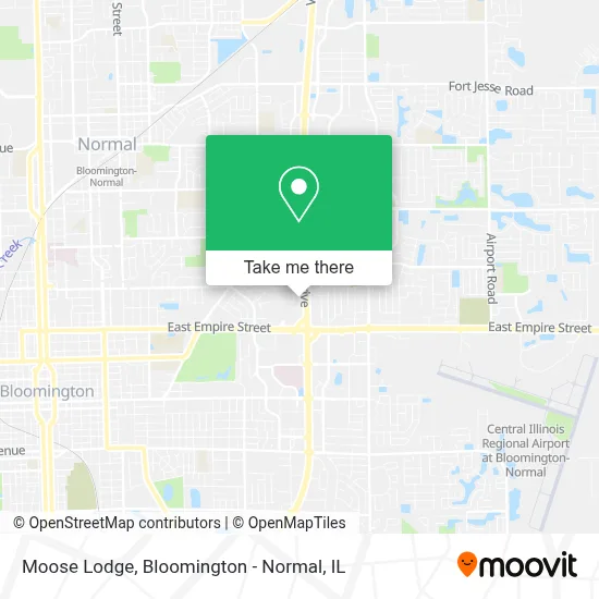 Moose Lodge map