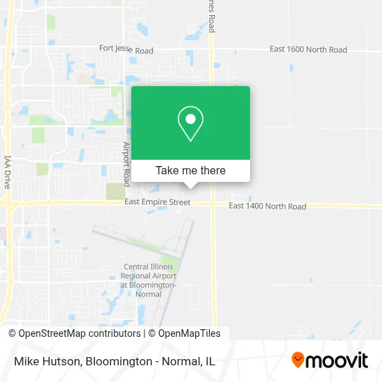 Mike Hutson map