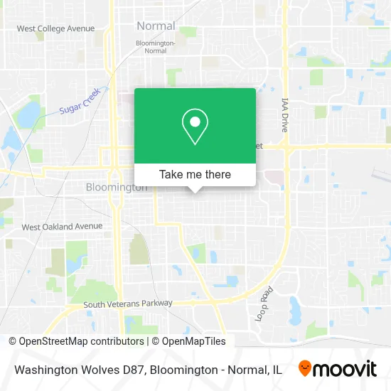 Washington Wolves D87 map