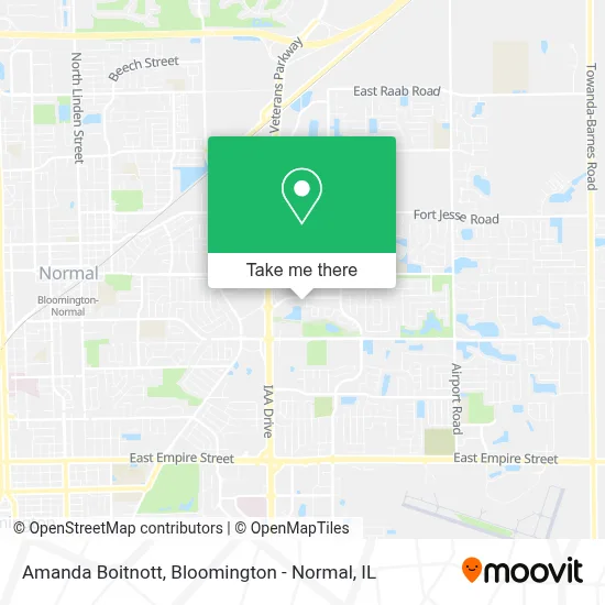 Amanda Boitnott map
