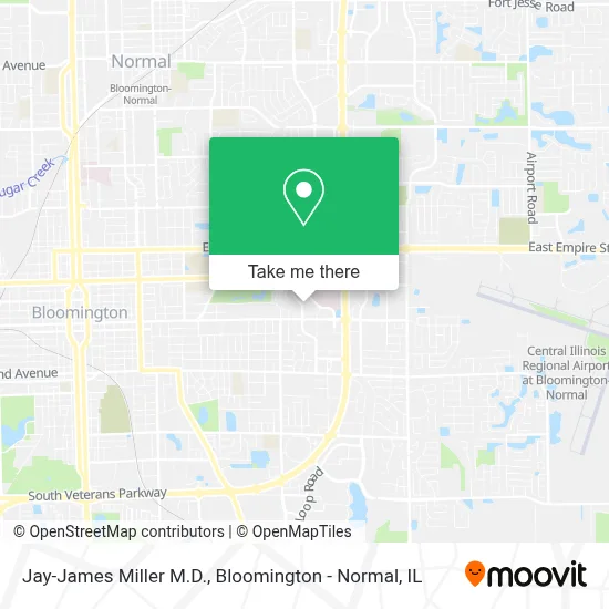 Jay-James Miller M.D. map