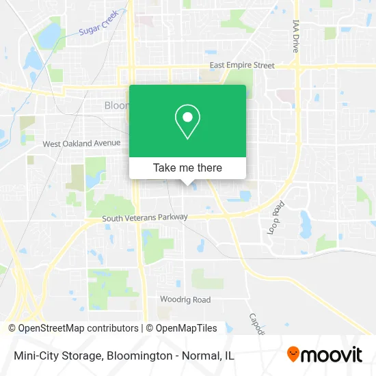 Mini-City Storage map