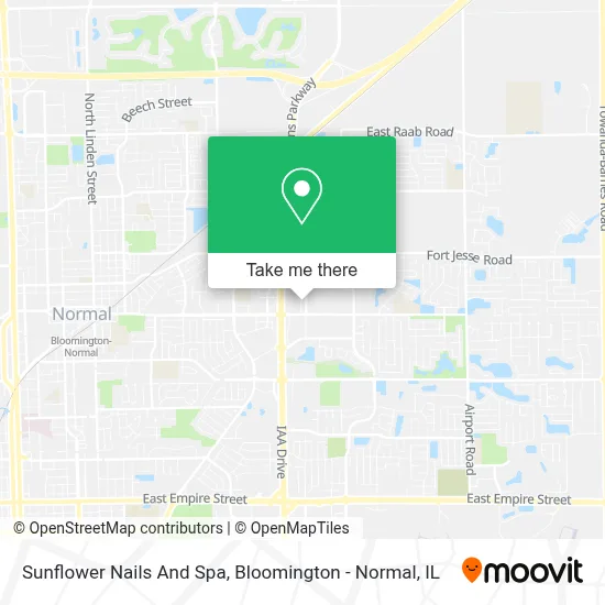 Sunflower Nails And Spa map