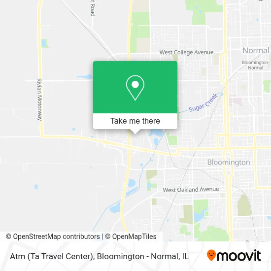 Atm (Ta Travel Center) map