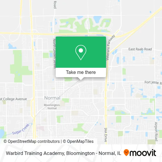 Warbird Training Academy map