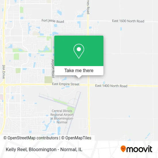 Kelly Reel map