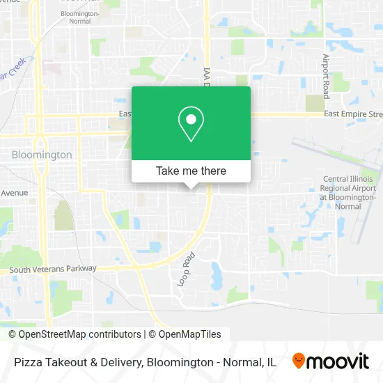Pizza Takeout & Delivery map