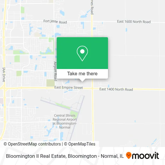 Bloomington Il Real Estate map
