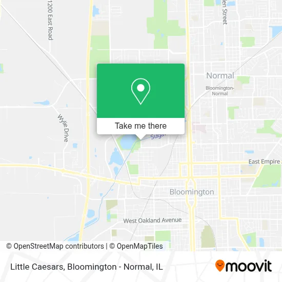 Little Caesars map