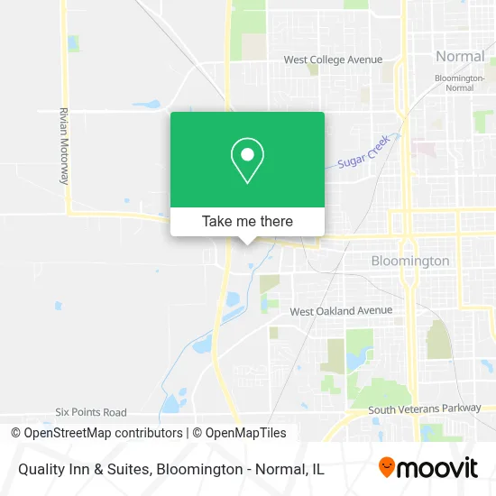 Quality Inn & Suites map
