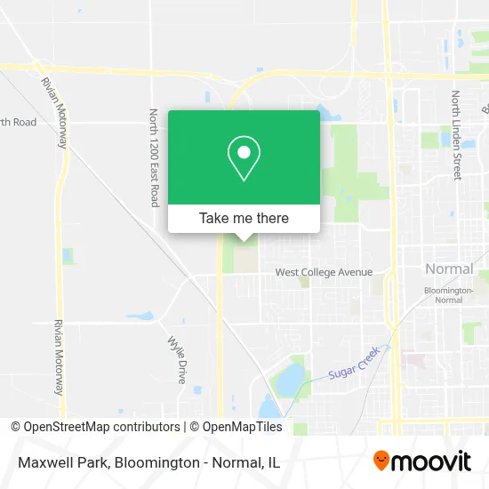 Maxwell Park map