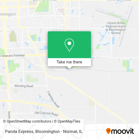 Panda Express map