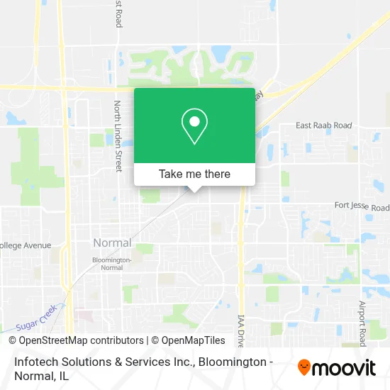 Infotech Solutions & Services Inc. map