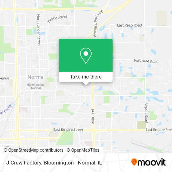 J.Crew Factory map