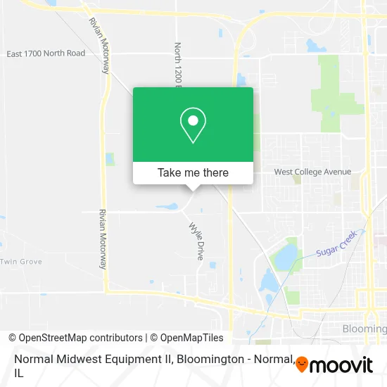 Mapa de Normal Midwest Equipment II