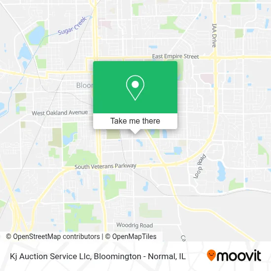 Kj Auction Service Llc map