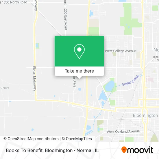 Books To Benefit map