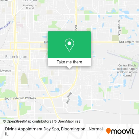 Divine Appointment Day Spa map